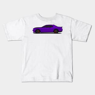 HELLCAT SIDE PURPLE Kids T-Shirt